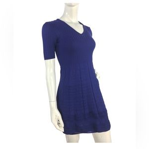 M Missoni Knit Mini Dress Blue